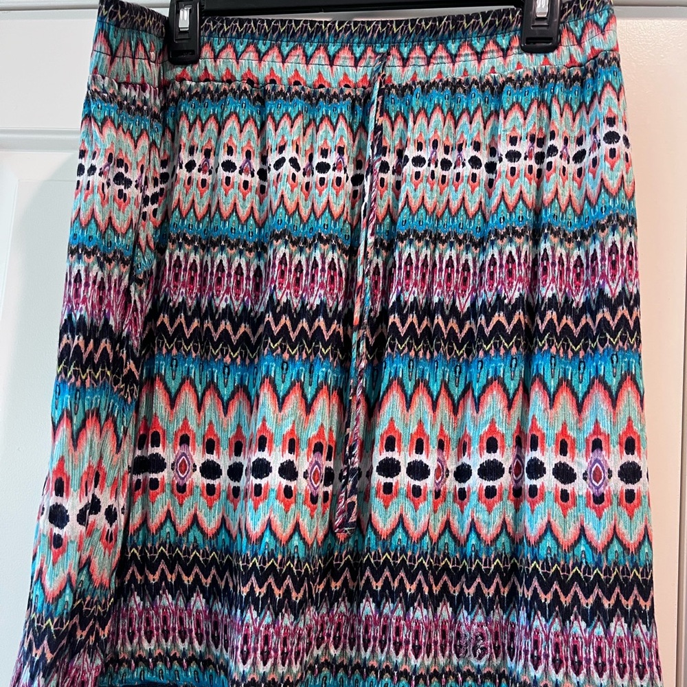Colorful Patterned Women's Skirt